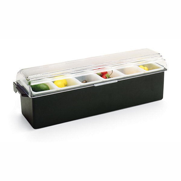 Boîte à Condiments Plastique 4 Compartiments - Pujadas
