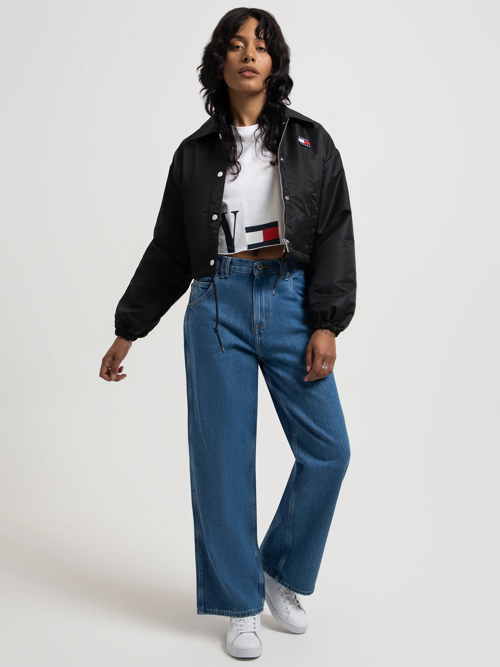 Cropped Coach Jacket