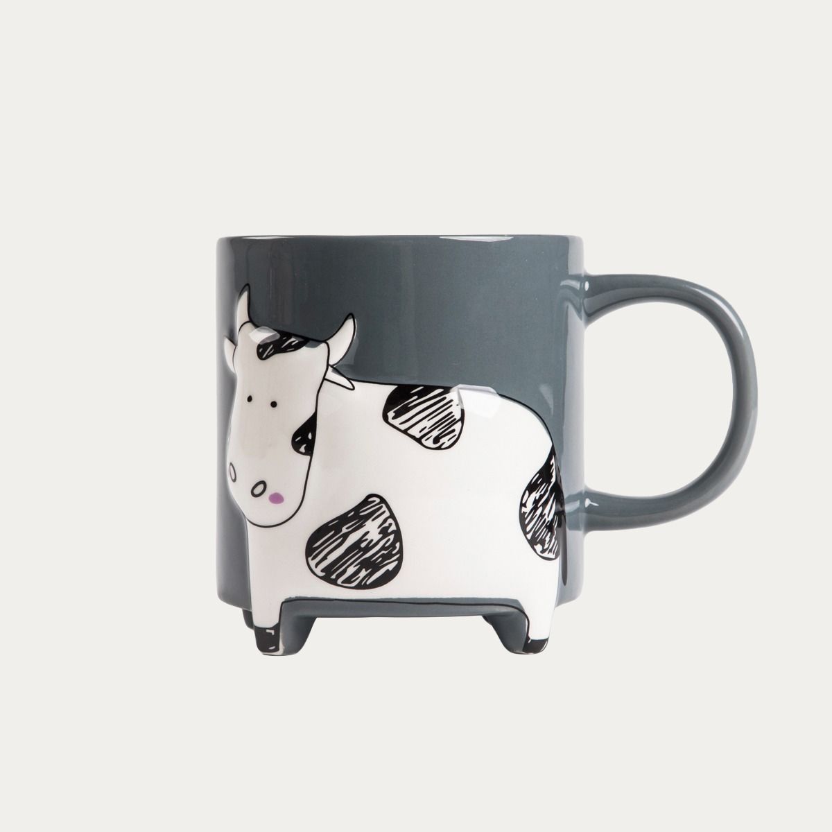 Kubek TEHEN z krową 0,45 l