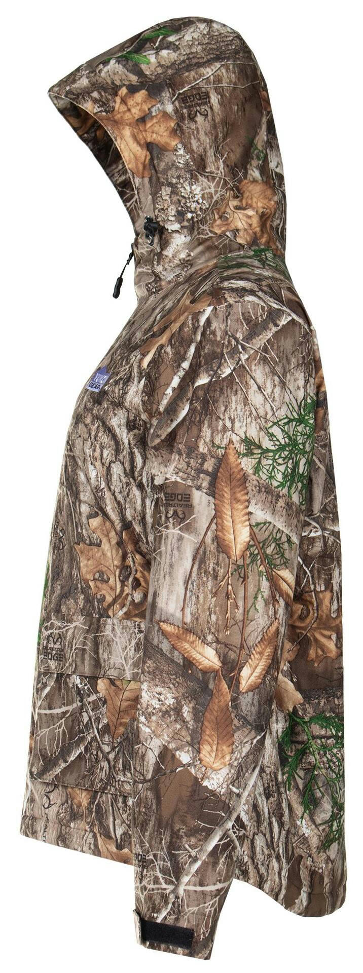 Yukon Gear Women's Insulated Water-Resistant Windproof Hunting Parka with Cargo Hand Pockets, Realtree Camo