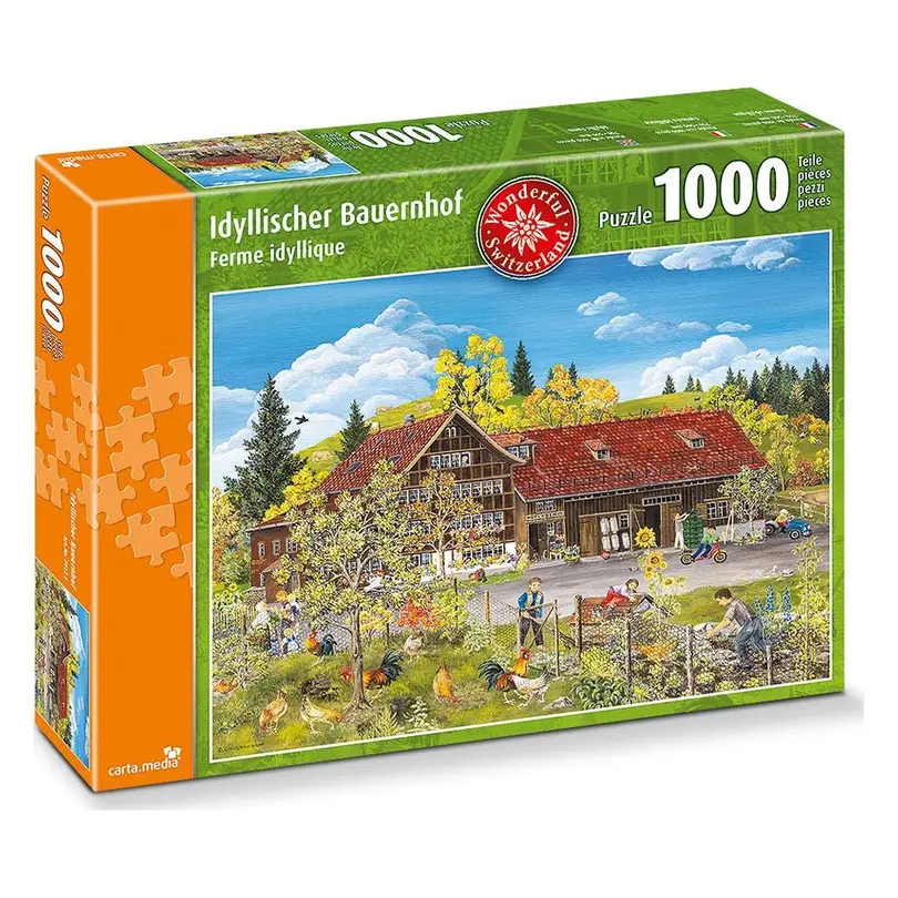 Puzzle Idylischer Bauernhof