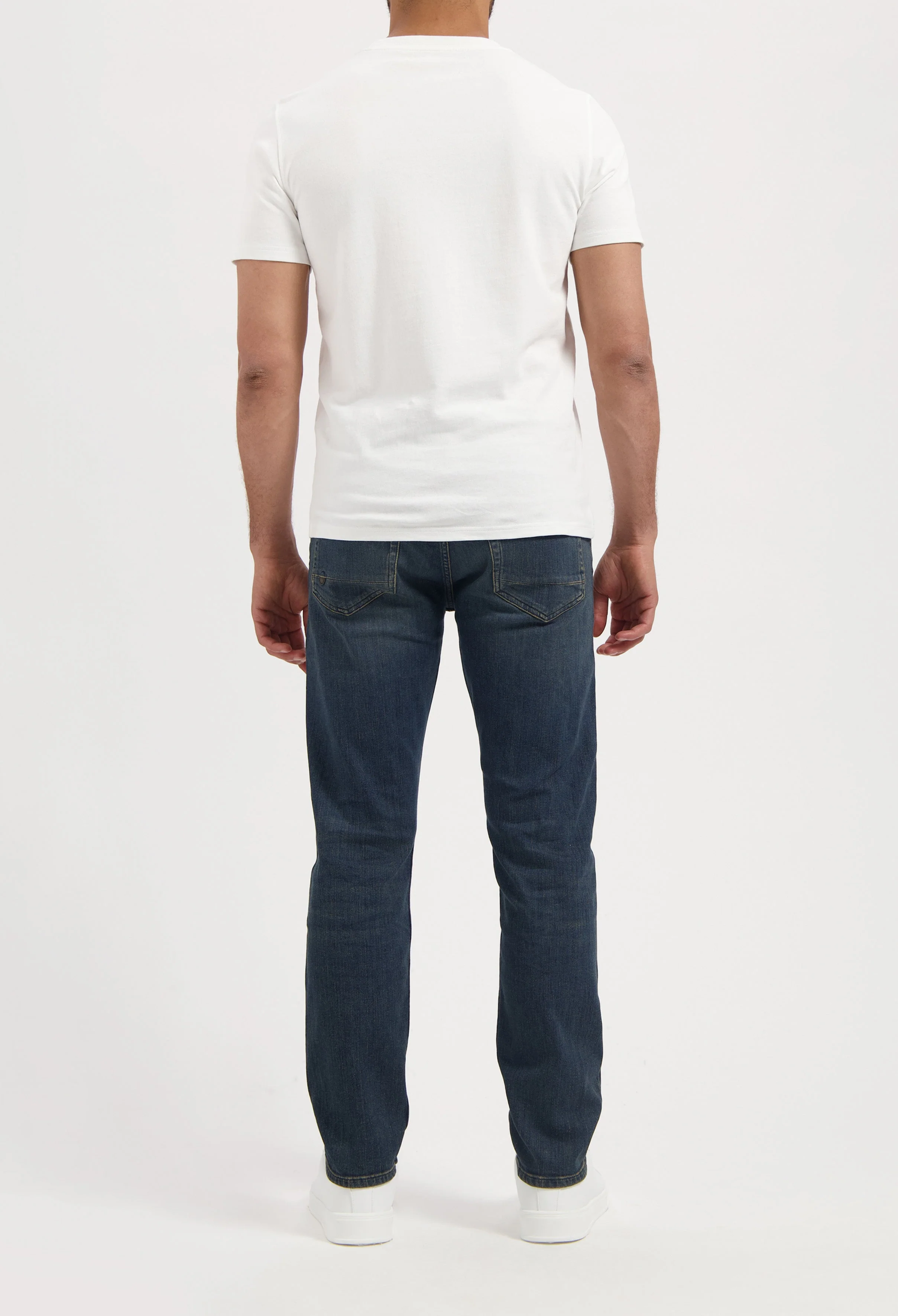 Hank Mid Tapered Selvedge - Earth Blue