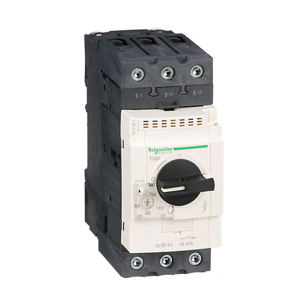 Gv3p65 - Disjoncteur Moteur Schneider Gv3p - 48 à 65a - 3p 3d - Déclencheur Magnéto-thermique