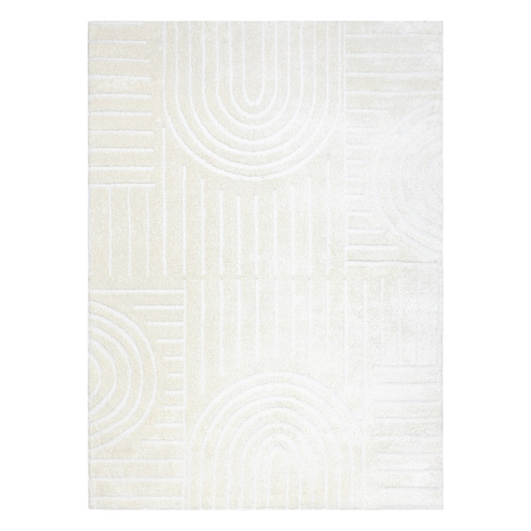 Dywan MODE 8586 geometryczny krem 80x150 cm