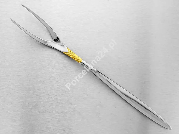 Komplet sztućców 65 cz. na 12 osób Hisar - Mamba Gold (4.0/3.0mm) złocone