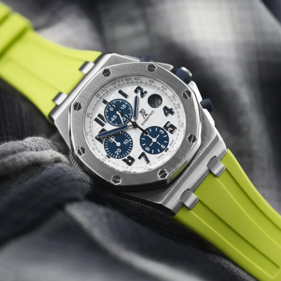 Audemars Piguet – Royal Oak –  Rubber Strap – Green