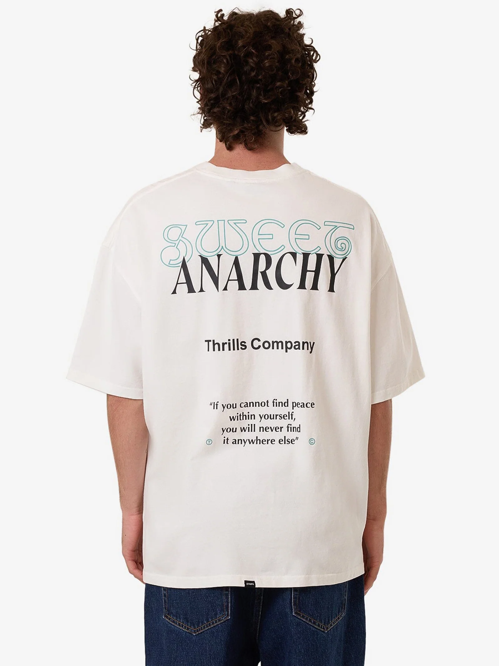 Sweet Anarchy Box Fit Oversize Tee