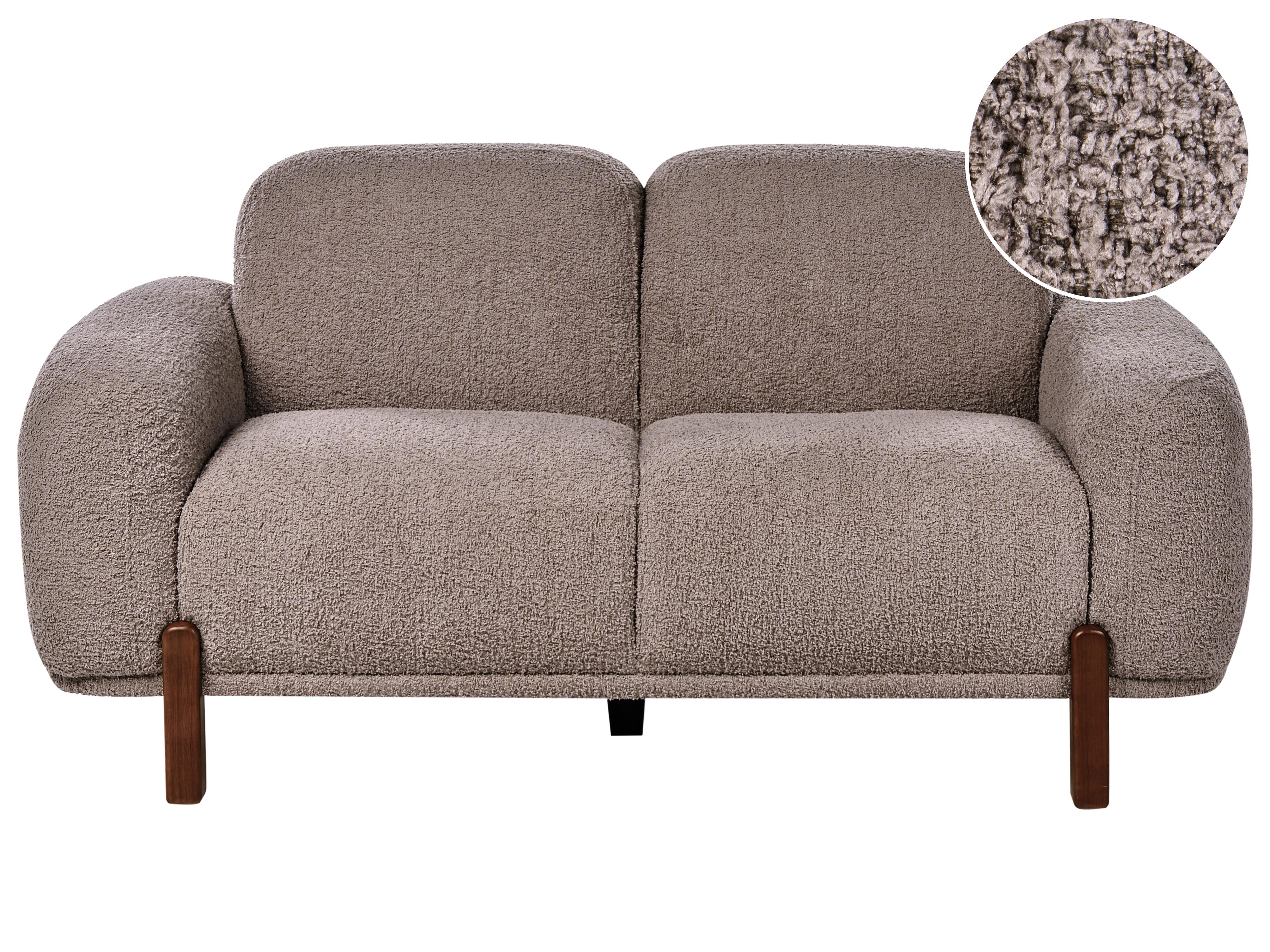 Armchair ODNES Boucle Taupe