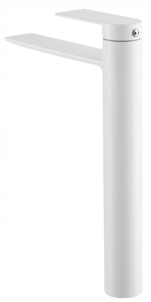 Faro biała bateria umywalkowa wysoka nablatowa
