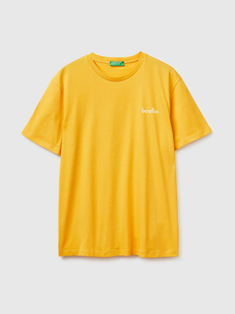 Cotton t-shirt with logo
