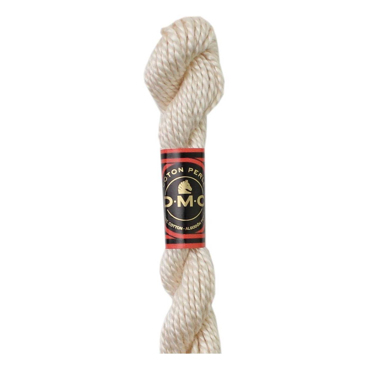 DMC Cream Pearl Cotton Thread Size 3 15m (712)