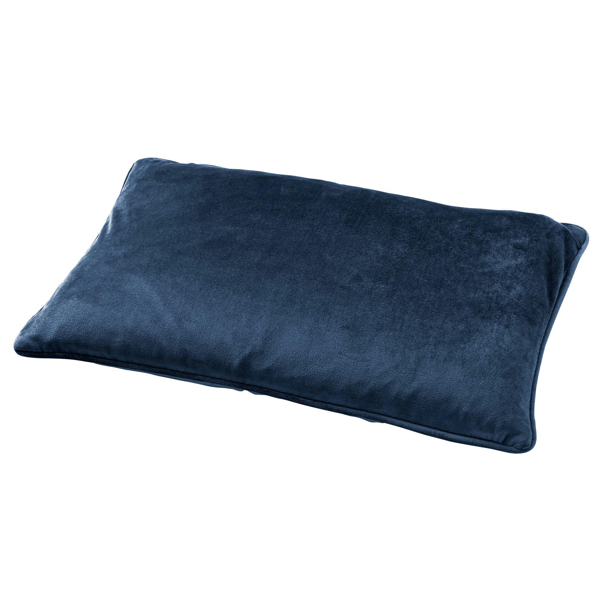 FINN - coussin en velours Bleu saphir 30x50