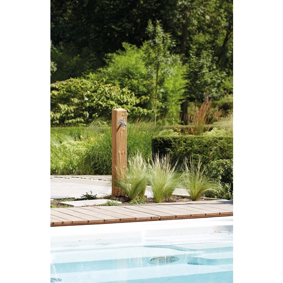 Wasserzapfsäule »Wood«, lightwood