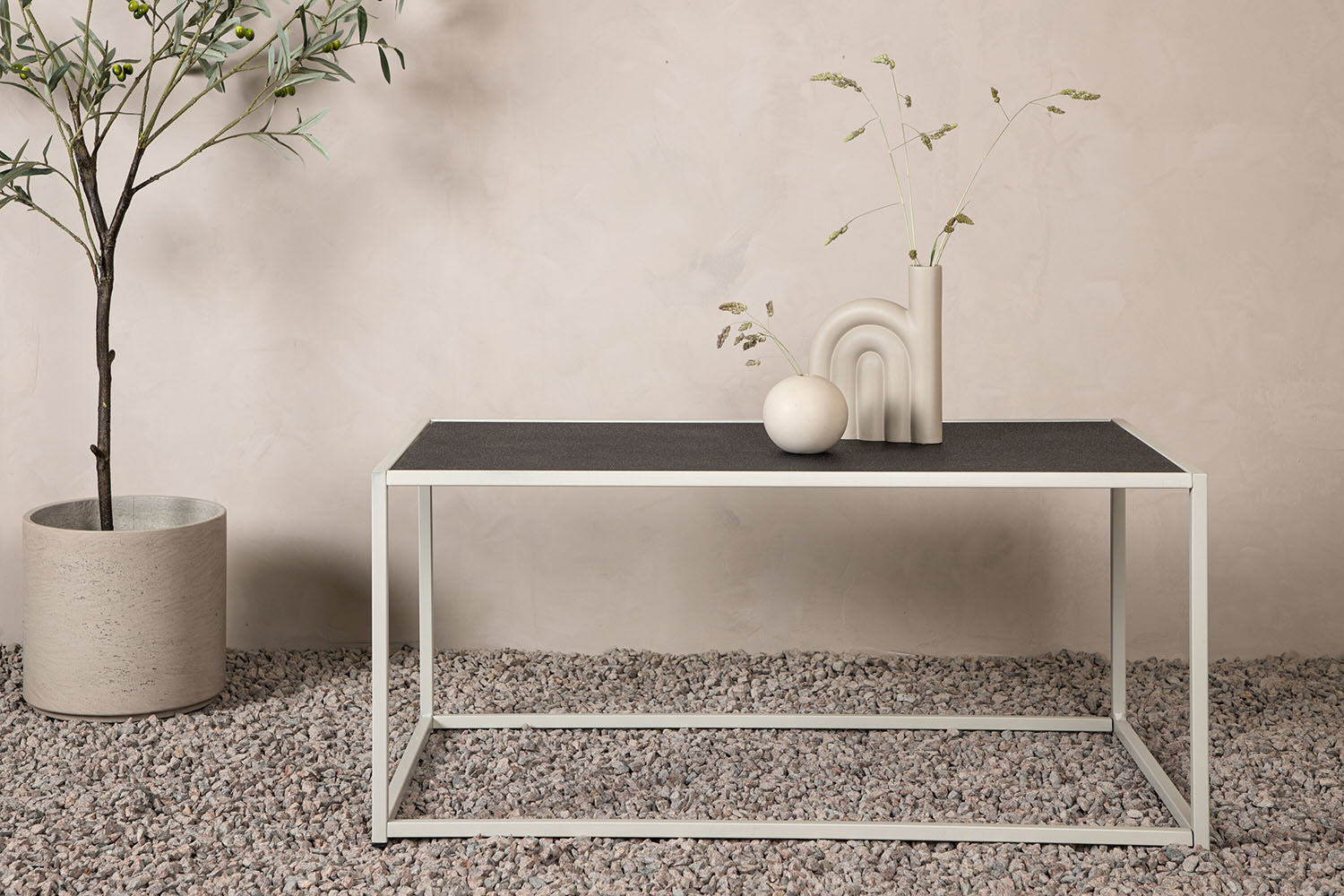 Rebellenclub Panay Buiten Salontafel - Beige
