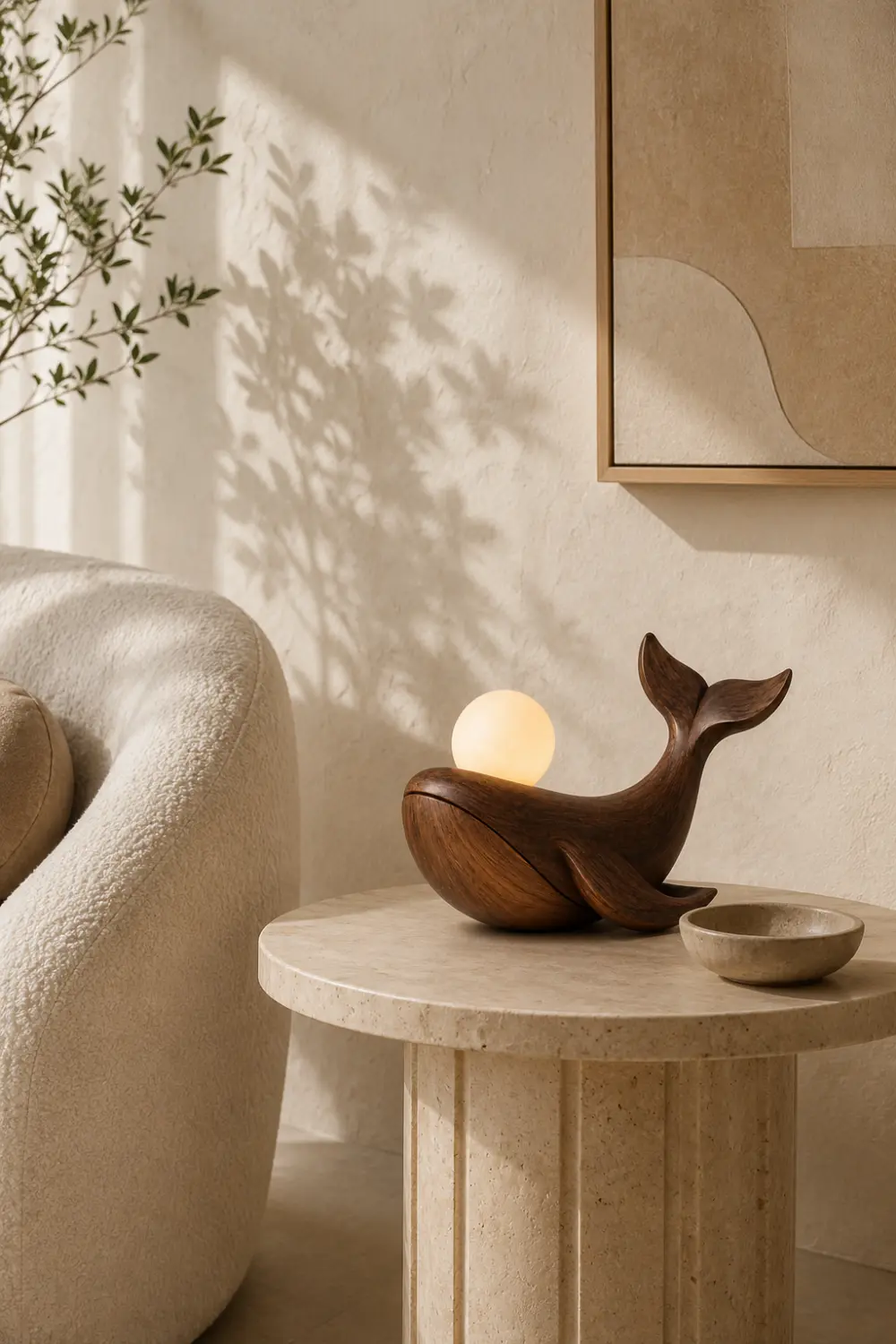 Wooden Art Lamp #WL133