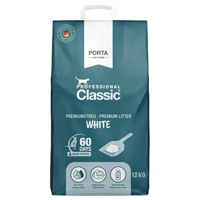 Professional Classic White Cat Litter with Baby Powder Scent