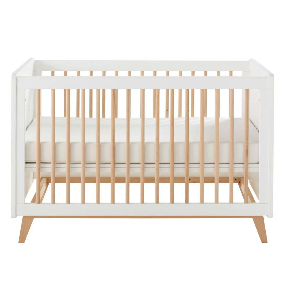 Sweet - Lit bébé vintage à barreaux L125