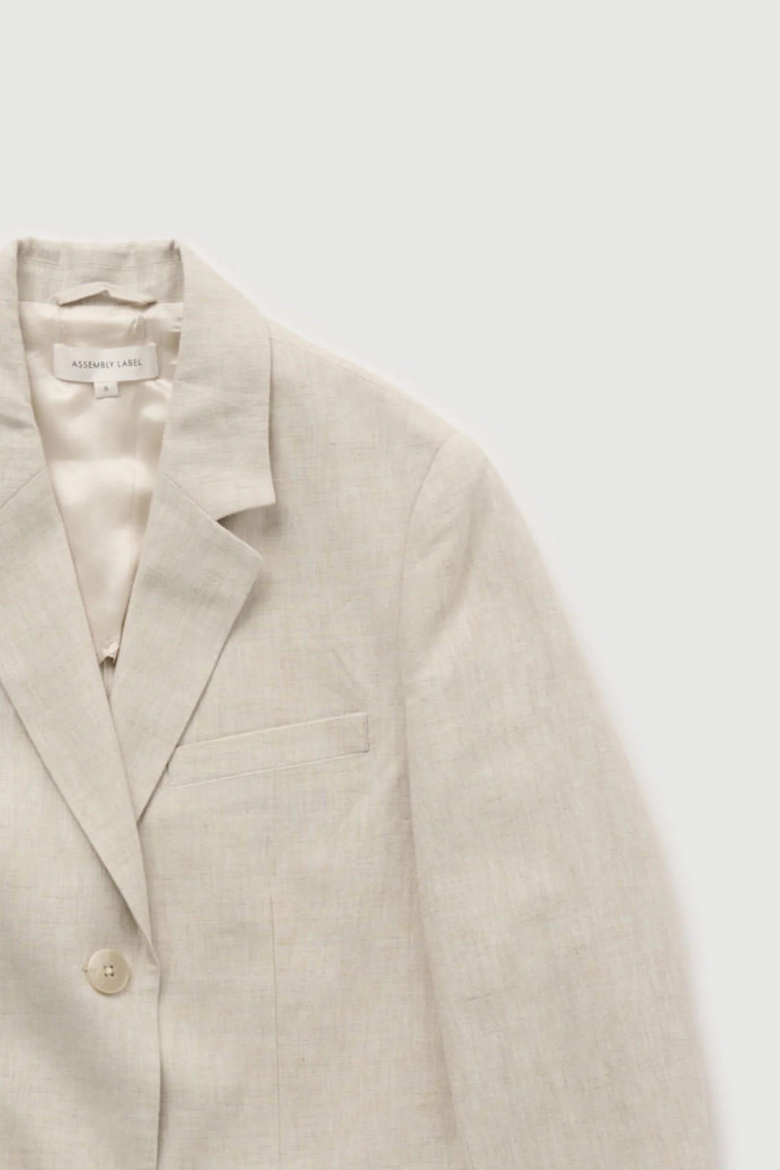 Re-Worn Womens Linen Jacket