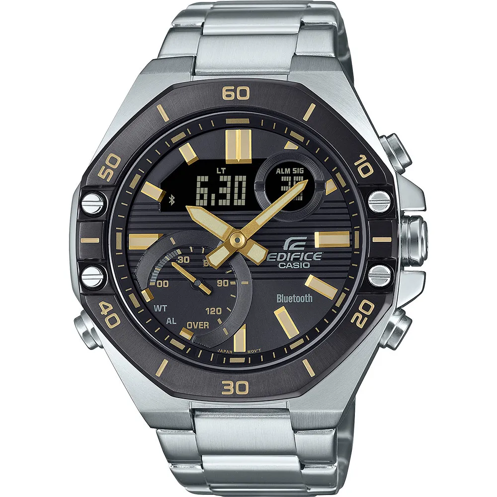 Edifice ECB-10 48.5mm 10ATM Quartz Analog-Digital watch