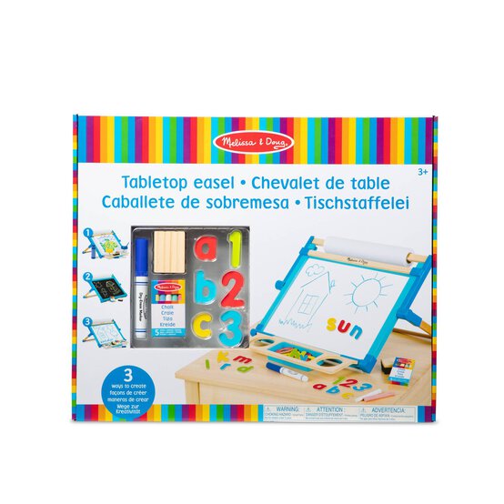 Melissa & Doug Wooden Tabletop Easel