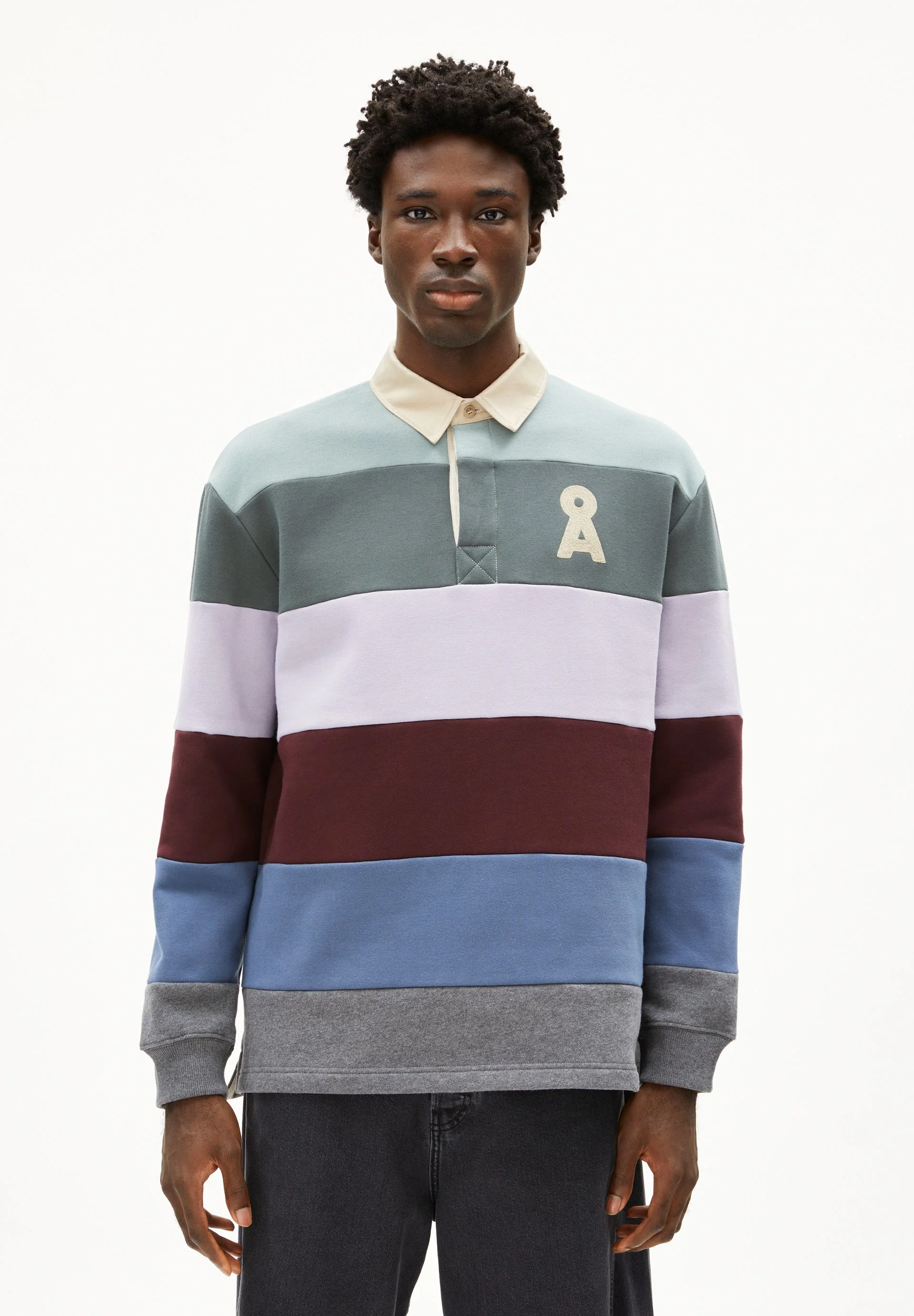 AADRU LS RUGBY FLEECE SWEATSHIRT