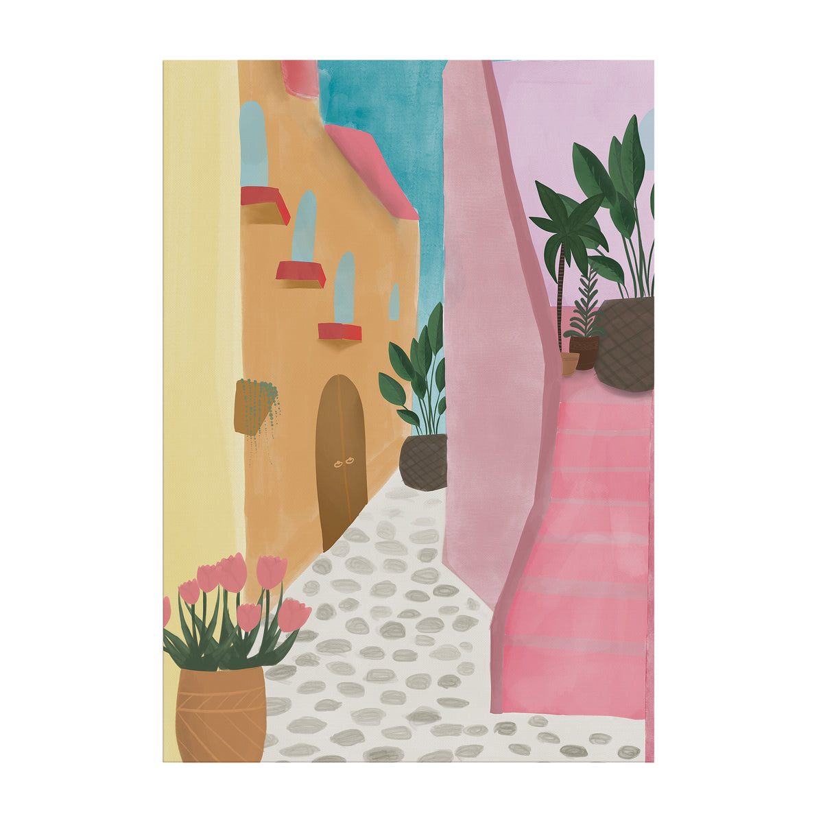Art for the Home Buitencanvas Dromerige Laan