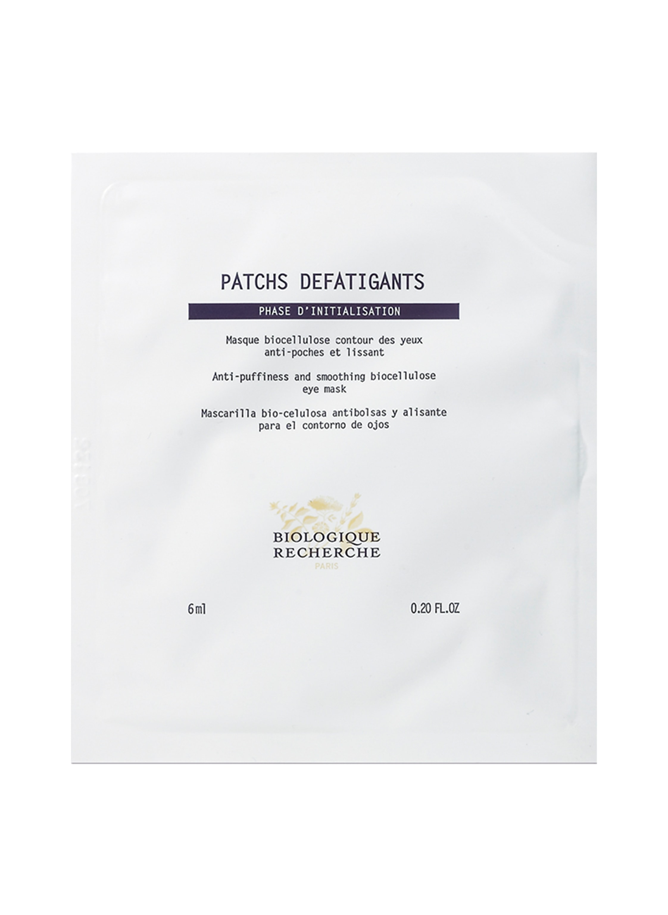 BIOLOGIQUE RECHERCHE PATCHS DÉFATIGANTS