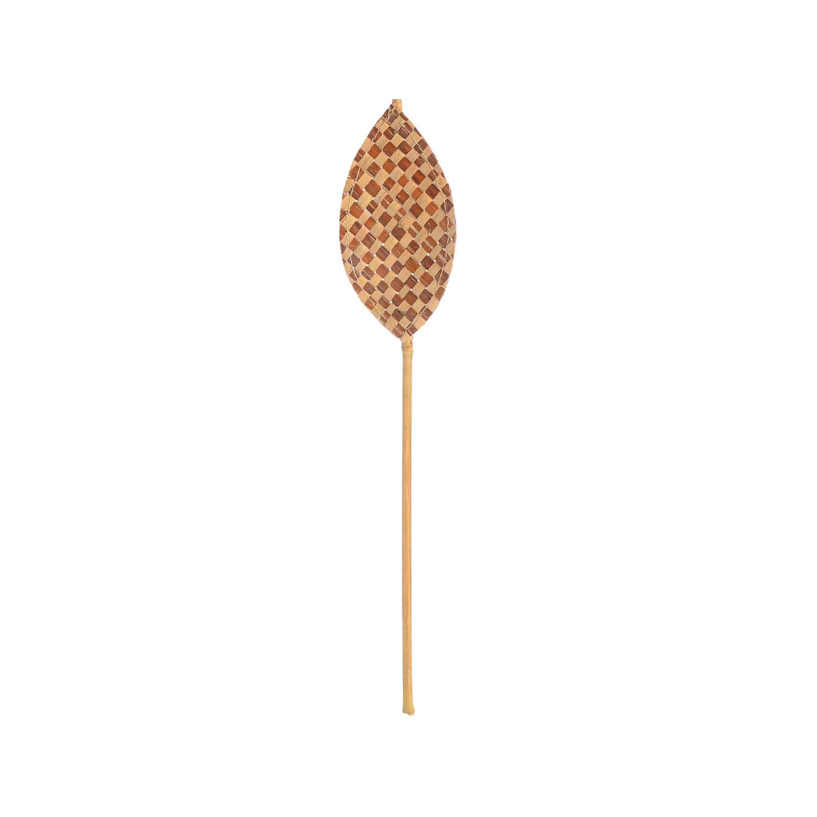 Deko-Objekt Blatt Braun,L 350 x B 70 x T 7 mm