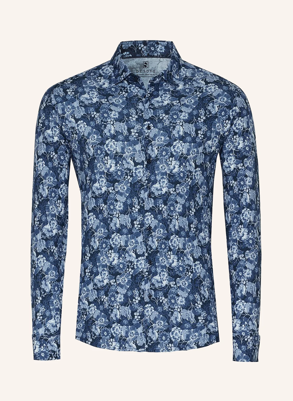 DESOTO Jerseyhemd Slim Fit