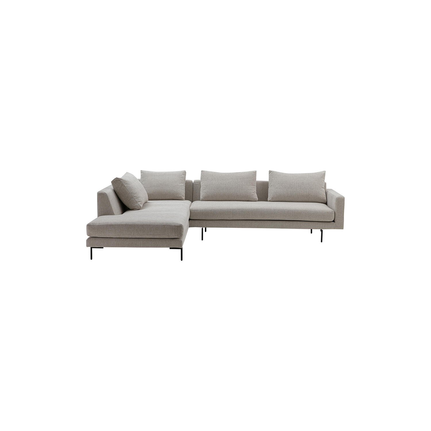 Edge V2 sofa med venstrevendt chaiselong, soft 02
