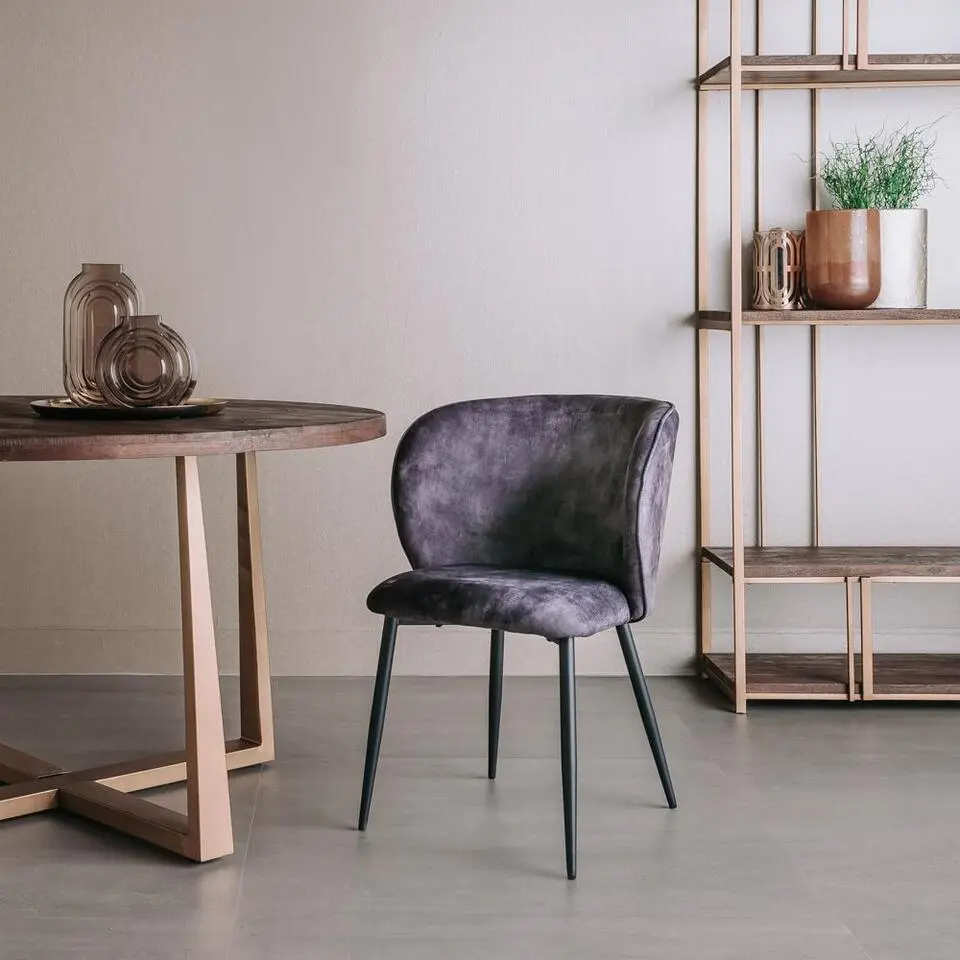 Tower Living - Perano eetkamerstoel - donkergrijs