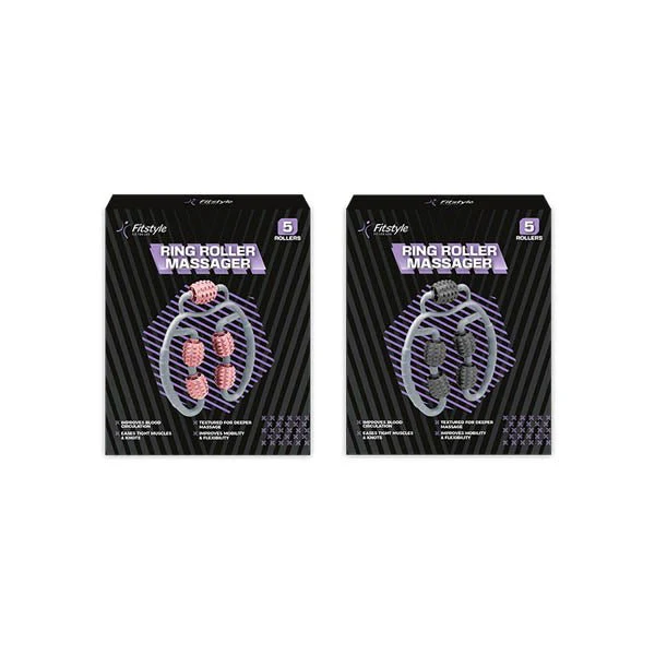 Fitstyle 5 Ring Roller Massager