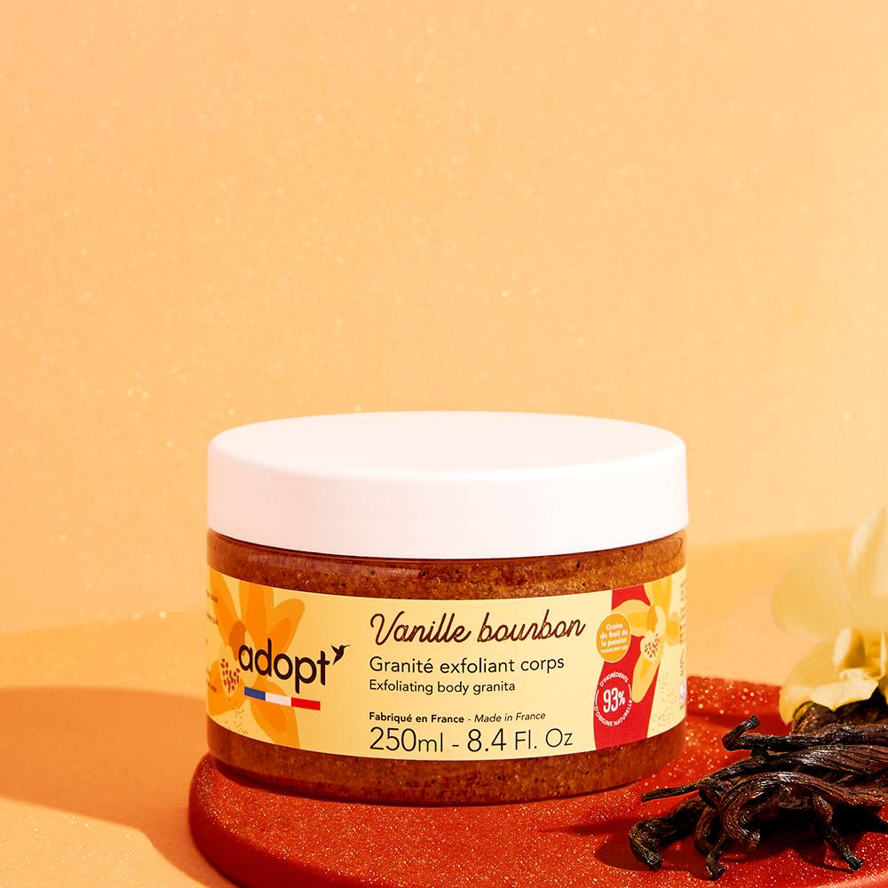 Vanille bourbonGranité exfoliant 250 ml