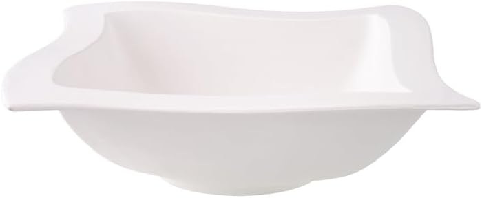 Villeroy & Boch New Wave Bowl, Set of 4, Premium Porcelain, Made in Germany, 20 oz Capacity