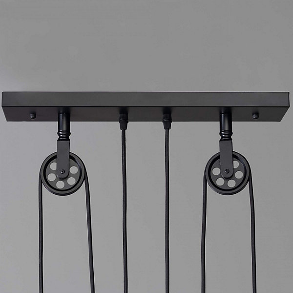 Lampe industrielle suspension - Triple Piattino