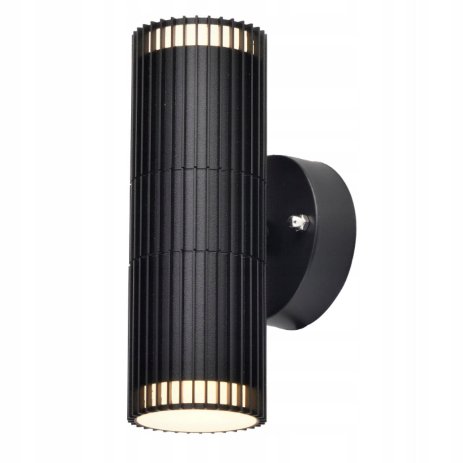 Lampa Ogrodowa Kinkiet Czarna Wisząca Podwójny Góra Dół Estilo IP44 GU10