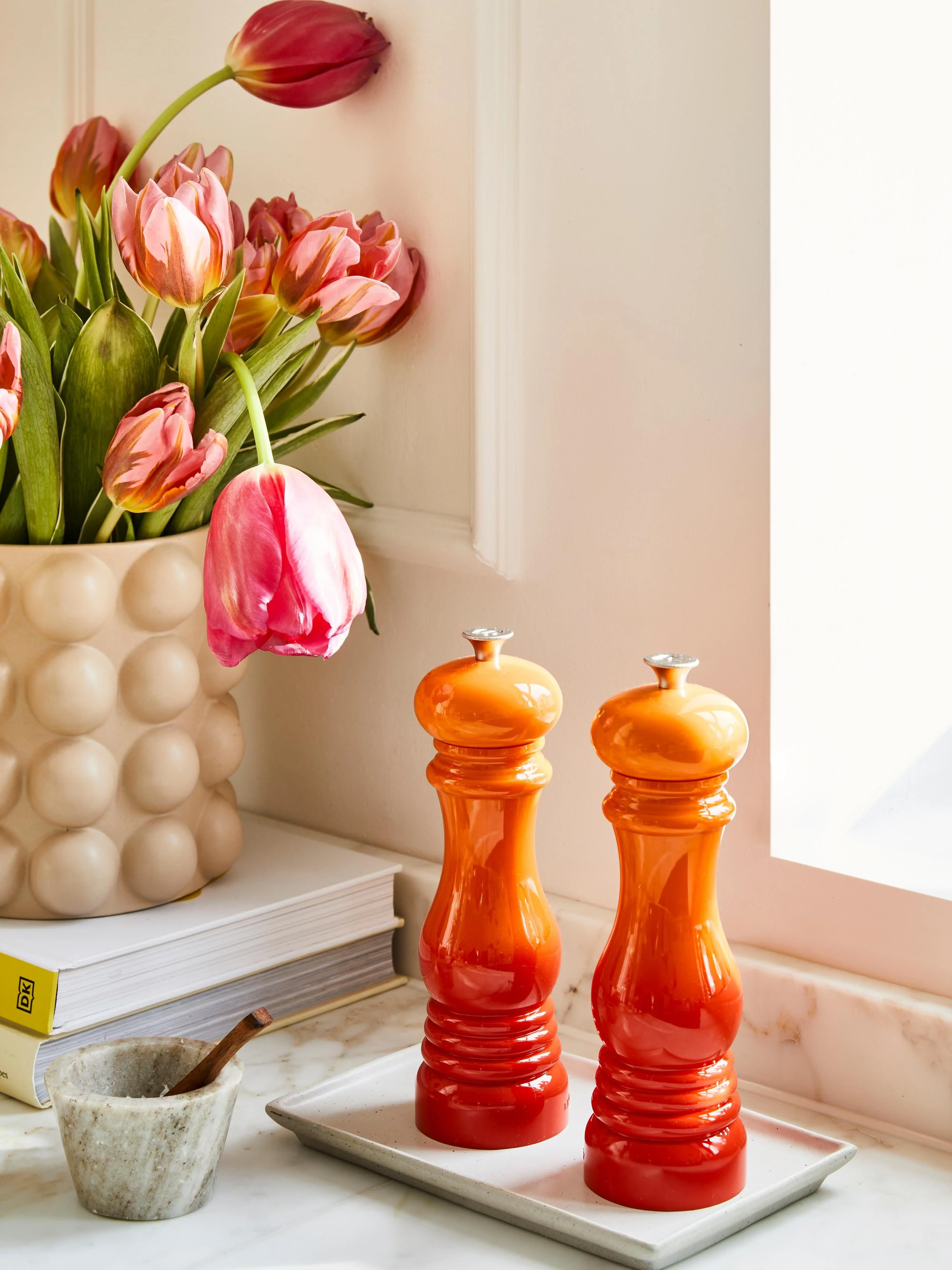 Salzmühle Creuset mit Keramikmahlwerk