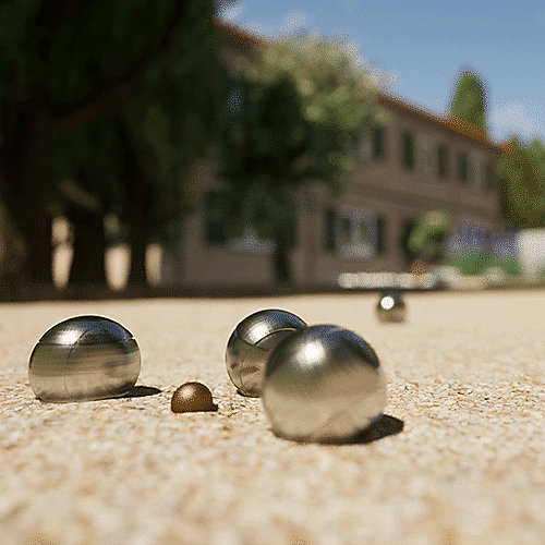 PACK 8 BIG BAG 1,5T Sable Pétanque Jaune 0/8
