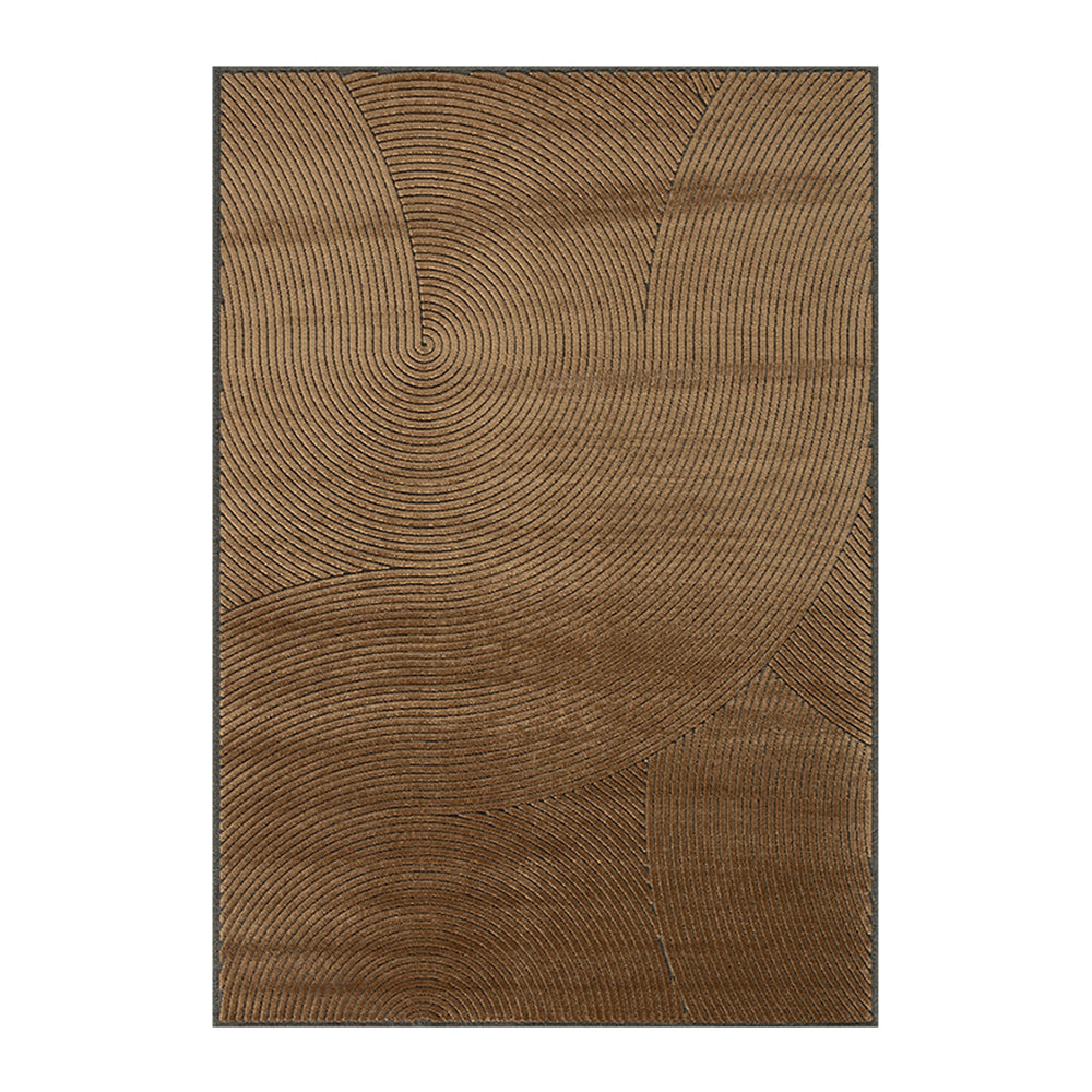 Acsento Chiara Waves Vloerkleed 200 x 290 cm - Grey / Cognac