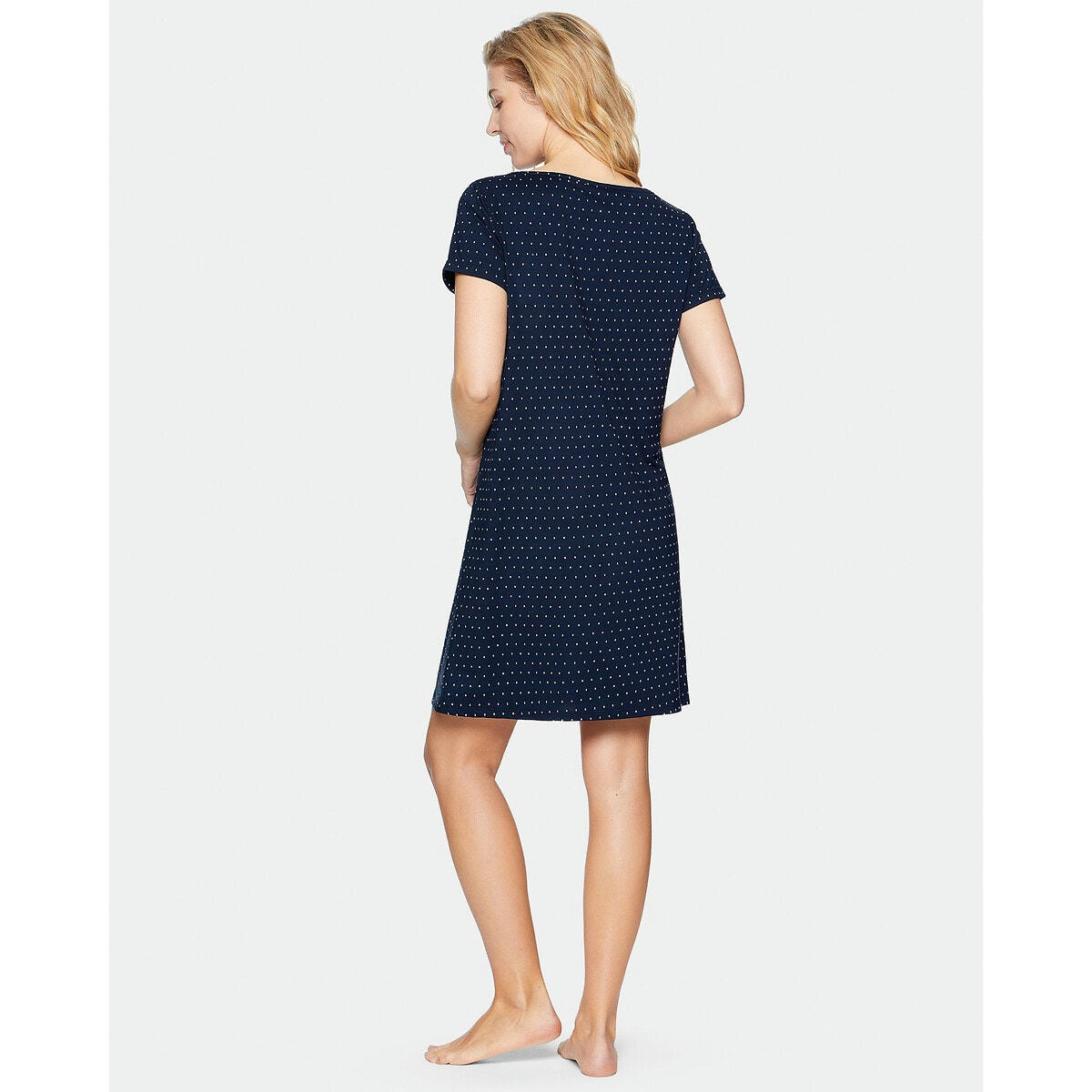 Chemise de nuit manches courtes en modal