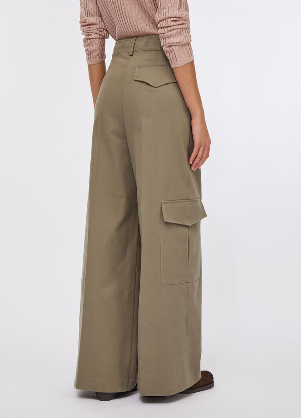Pantaloni cargo in cotone
