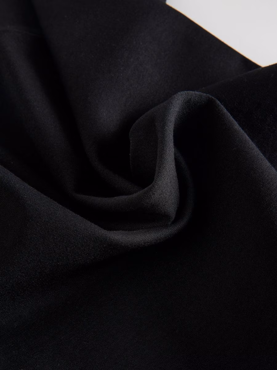 Plain Midi Skirt