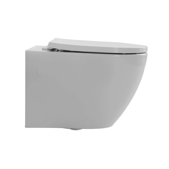 Wand WC »Adonis Twister Flush«, weiß, spülrandlos