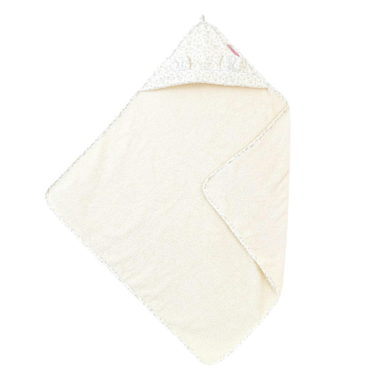 PETIT BUIS - Cape de bain coton bio 75x75 cm