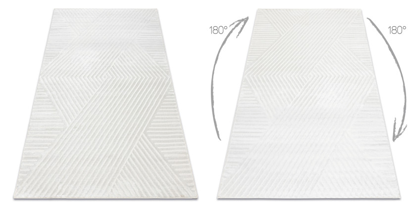 Dywan BALANCE 1503 krem - Geometryczny, strukturalny, glamour80x150 cm