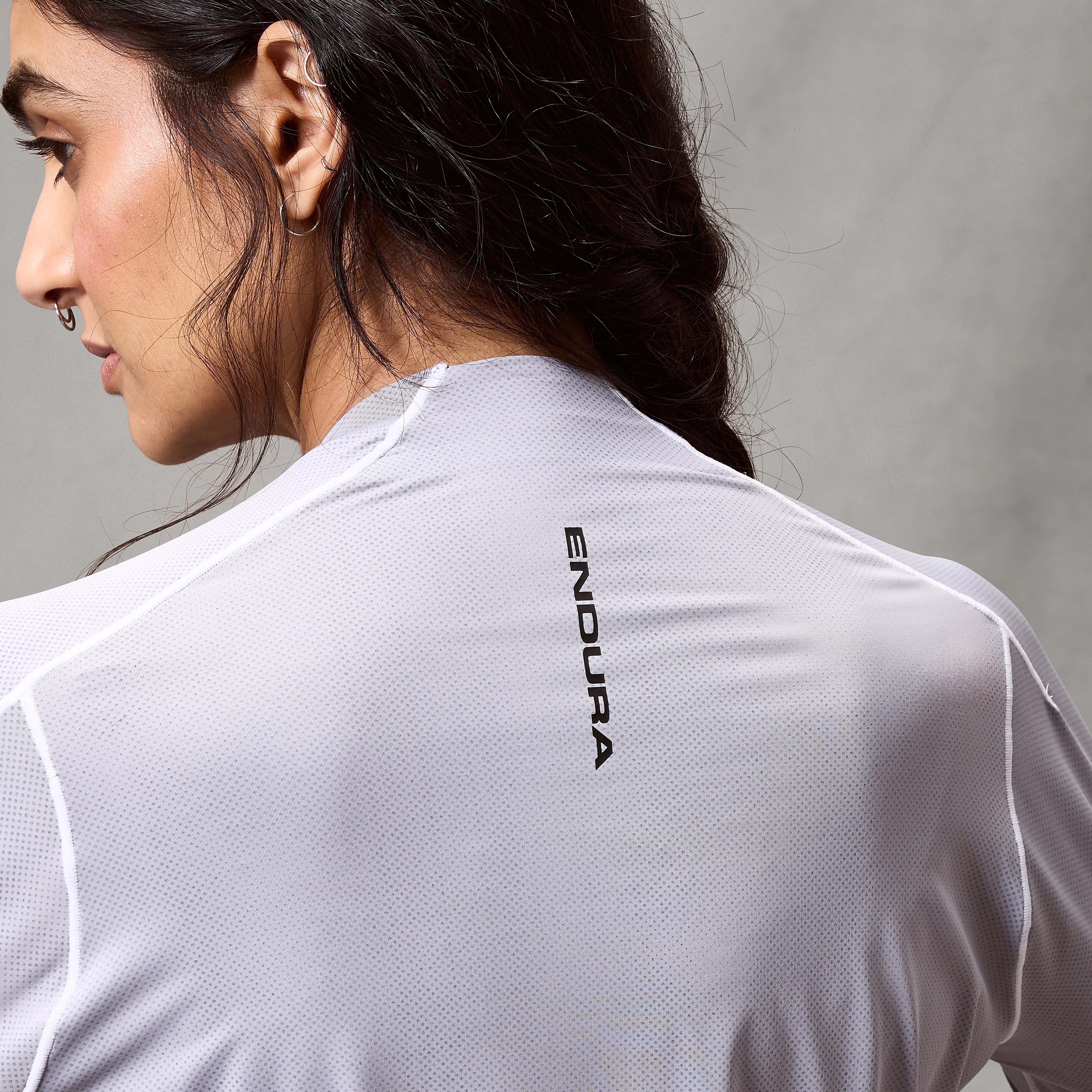 Women's AllTrack Rout L/S Tech Tee - Aluminium