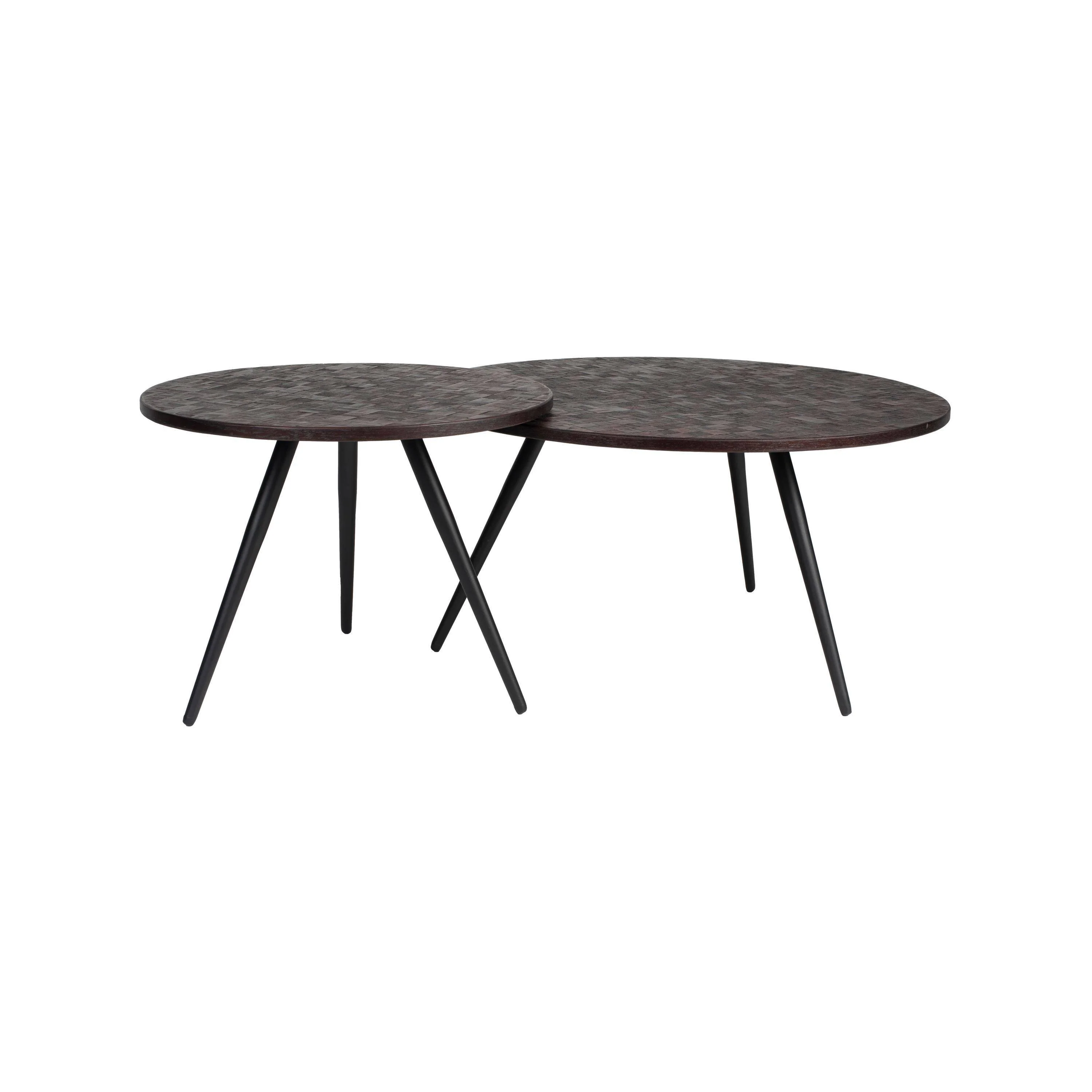 Salontafel Cayir set van 2