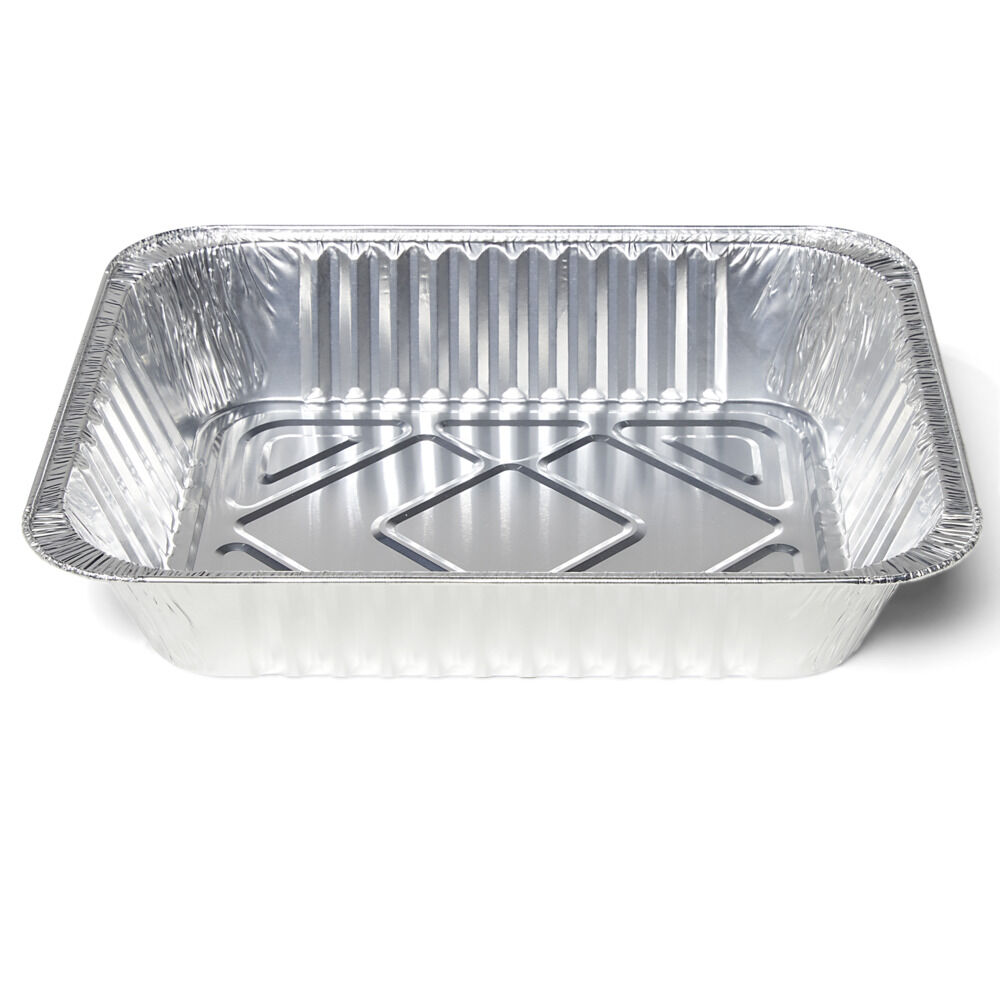 Barquette alu pour barbecue x5 L32x26,5xH6,5cm