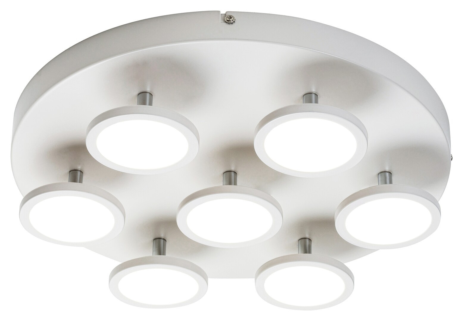 Lampa sufitowa Elsa biała LED 1x7x 6W Neutralna biel 2940lm Rabalux