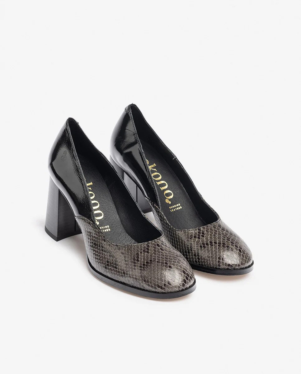 Zapato de tacón LOIR-004 negro